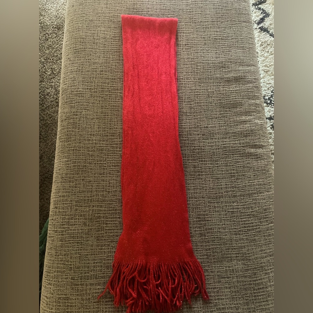Red scarf